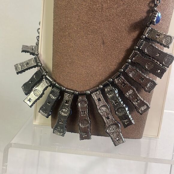 Park Lane Blue Crystal Necklace - Picture 4 of 4